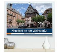 Neustadt an der Weinstraße - Ansichtssache (hochwertiger Premium Wandkalender 2026 DIN A2 quer), Kunstdruck in Hochglanz: Spaziergang durch einen der schönsten Weinorte der Pfalz