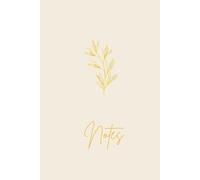 Neutral Beige Aesthetic Journal - 6"x9" College Ruled Writing Notebook: Minimal Softcover Notebook for Work, School, Journaling & Daily Planning