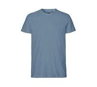 Neutral Camiseta lisa de 100 % algodón ecológico. Certificado de comercio justo, Oeko-Tex y Ecolabel., añil, XL