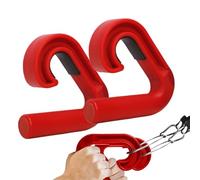Neutral Grip Pull Up Handles, 5,24 pulgadas Wrist Stress Relief Grips for Strength Training, Anti-Slip Handles with Durable Design, Fitness Accessories for Pullup Pulldown Row Calisthenics Home Gym