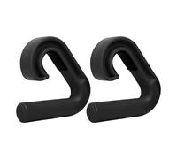 Neutral Training Handle Set - 45/90 Angle Grip Attachment Device, Portable Hook Design, Heavy Duty Steel Construction, Non Slip Comfort Hold Structure | Strength Workout Support Tool Barbells