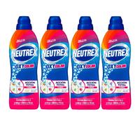 Neutrex Oxy Color Quitamanchas Gel sin Lejía Acción Total, 950ml (Pack 4 uds) - Fórmula con oxígeno activo, Elimina las manchas más rebeldes, Limpia profundamente y protege los colores y fibras de las