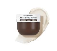 Neutriherbs Shea Body Butter 280G | Triple Nourishment with Shea, Cocoa Butter & Sweet Almond Oil | Skin Barrier Repair Cream for Very Dry & Sensitive Skin | Soothes Rough, Cracked Body