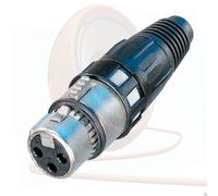 Neutrik 3 Pin 110ohm Digital NC3FXCC Hembra XLR Conector. Aes & DMX Iluminación