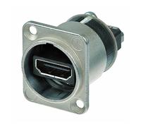 Neutrik Adaptador HDMI con Ethernet de alta velocidad, Plata