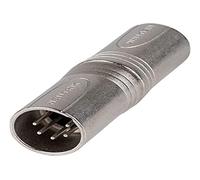 Neutrik Adaptador NA5MM XLR macho de 5 pines - XLR macho de 5 pines
