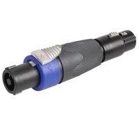 NEUTRIK Adaptador NL4FX a Conector XLR de 3 Pines, Pre-cableado
