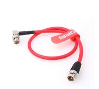 Neutrik - Cable coaxial de vídeo BNC Macho en ángulo Recto a BNC Stragiht HD SDI Raw 4K para Sony F55 FS5 FS6 FS7 FX6 FS700 Cannon C300, C500