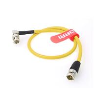 Neutrik - Cable coaxial de vídeo BNC Macho en ángulo Recto a BNC Stragiht HD SDI Raw 4K para Sony F55 FS5 FS6 FS7 FX6 FS700 Cannon C300, C500