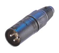 Neutrik Cable Connector Male 3-pin XLR Metal Housing IP40,