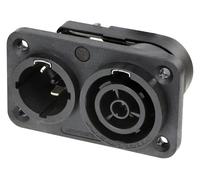 NEUTRIK Conector PowerCon para Panel, 20A 250V AC, IP65
