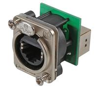 NEUTRIK Conector RJ45 de Panel Montado, 8 Pines, Conexión Pasante