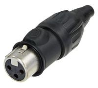 NEUTRIK Conector XLR 3 Polos, IP65, 16A