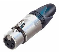 NEUTRIK Conector XLR 4 Polos, Contactos Plateados