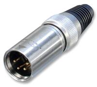 NEUTRIK Conector XLR Macho 5 Polos, Resistente, IP65, Contactos en Oro