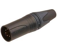 Neutrik - - Connecteur Xlr 5 Points Male Dore Boitier Noir