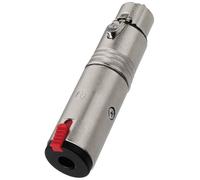 Neutrik NA-3FJ Adaptador Conector XLR / 6,3 -mm-stereo-klinkenbuchse-mit Bloqueo