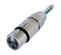 Neutrik NA2FP Hembra XLR A Mono 1/4 'Jack Adaptador Convertidor Cambiador