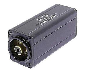 Neutrik NA2M-D0B-TX - Adaptador XLR macho a RCA hembra, 1 unidad