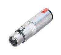 Neutrik NA3FJ - Adaptador de XLR hembra a Jack 6,3 mm hembra
