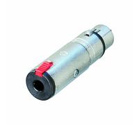 Neutrik na3fj - adaptador de xlr hembra a jack 6,3 mm hembra