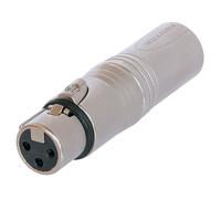 Neutrik NA3FM XLR Macho-Hembra Extensión Adaptador