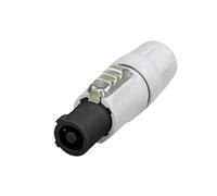 Neutrik NAC3FCB-1 - Conector de cable bloqueable, salida de corriente, terminales de tornillo, gris, inserción V-0