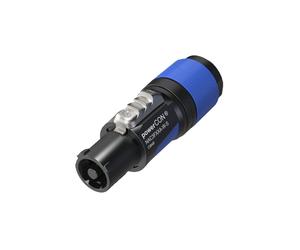 Neutrik NAC3FXXA-W-S powerCON azul PowerIn