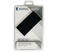 Neutrik - Nausb-B Adaptador De Cable - Adaptador para Cable (USB A (F), USB B (M), Macho/Macho, Negro, Plata, 7 Cm, 3 Cm)