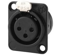 Neutrik NC-3FDL1 Bolsa - Conector XLR De Montaje 3 Polos - Contactos Niquelados
