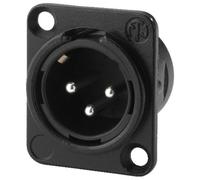 Neutrik NC-3MDL1BAG Xlr-Einbaustecker, 3-polig