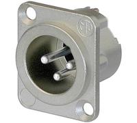 Neutrik NC3MD-LX - Conector (XLR, Aluminio, Plata/Níquel, IP40, 2,5 mm², 1500 V)