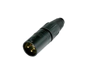 Neutrik NC3MXX-B, Conector Audio XLR, color negro