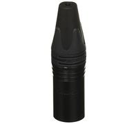 Neutrik nc5mxx-bag 5 pines macho cable mt, acabado en negro