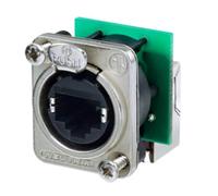 Neutrik NE8FDP-R RJ-45 Verde, Acero inoxidable - Conector (Verde, Acero inoxidable)