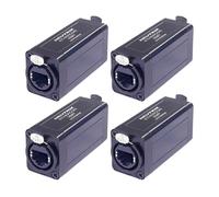 Neutrik NE8FF etherCON RJ45 - Acoplador para extensiones de cable (4 unidades)