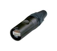 Neutrik NE8MX6-B-T. Ethercon Gato. Enchufe Macho