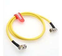 Neutrik Neutrik - Cable coaxial de vídeo BNC Macho en ángulo Recto a BNC HD SDI Raw 4K para Sony F55 FS5 FS6 FS7 FX6 FS700 Cannon C300, C500