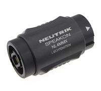 Neutrik NL4MMX speakON PA - Acoplador de bloqueo de cable giratorio para altavoz