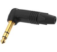 Neutrik NP-3RXB 6,3 -mm Estéreo Enchufe Jack, Dorado, con Ángulo 024001