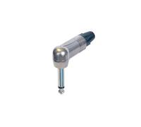 Neutrik NP2RX 2-Pole 1/4 Right-Angle Jack Plug Nickel Shell