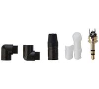 Neutrik NTP3RC-B adaptador de cable 3.5mm Negro - Adaptador para cable (3.5mm, Macho, Negro)