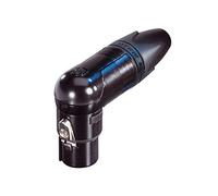 Neutrik - Xlr Cable Socket 90° 3 Cable Socket/Angled Xx/Rx Soldering Connections Negro