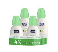 Neutro Roberts, Ambientador de té verde fresco, té verde y lima, sin sal de aluminio, con aceite de glicerina pura, desodorante para hombre y mujer, 100% plástico reciclado, sin gas, 48 h - 4