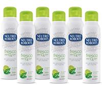 Neutro Roberts - Desodorante en spray Fresco Verde con té verde y lima, cero sales de aluminio, cero manchas 150 ml + Polpa Italian Gourmet 400 g