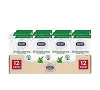 Neutro Roberts, Jabón líquido Ecopouch antibacteriano, orgánico, piel sana y protegida, Té verde - Paquete de 12 unidades de 400 ml