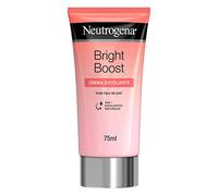 Neutrogena Bright Boost Crema Exfoliante Facial Iluminadora, 75 ml | Gel Limpiador Facial con Neoglucosamina, Elimina Impurezas, No Comedogénico, Piel Luminosa, Para Todo Tipo de Piel