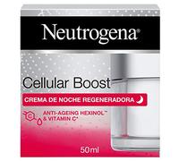 Neutrogena Cellular Boost Crema de Noche Regeneradora Anti-Edad con Vitamina C, para la Cara y el Cuello, 50 ml