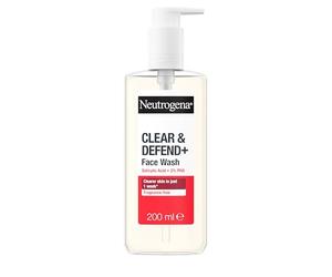 Neutrogena Clear and Defend+ Wash 200ml