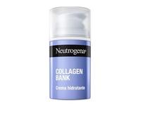 Neutrogena Collagen Bank Crema hidratante facial (1 x 50 ml), crema de noche anti-edad que preserva el colágeno, para una piel más tersa, apta para rostro y cuello